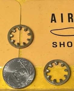 MS35333-42 LOCK WASHER 3/8, Internal Tooth. AVIATION HARDWARE. Pack of 100 pcs.